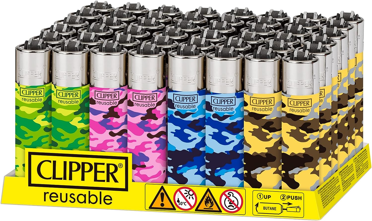 Wholesale Clipper Lighters Tropical Party