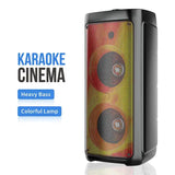 SING-E ZQS8215 DOUBLE 8'' SPEAKER WIRELESS MIC AND LED BLUETOOTH SING-E ZQS8215 DOUBLE 8'' SPEAKER WIRELESS MIC AND LED BLUETOOTH