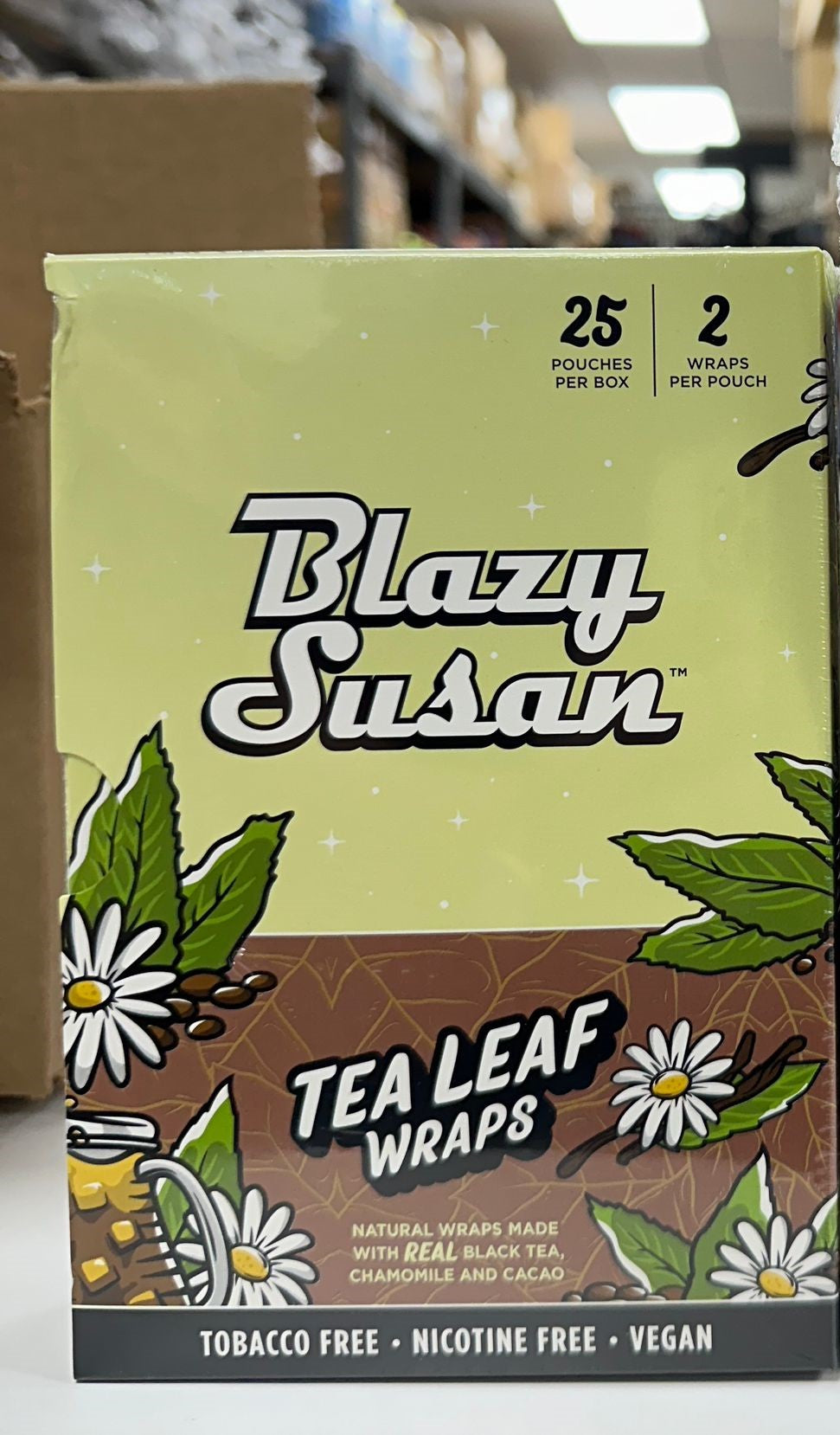 tobacco tea bags BLAZY SUSAN TEA LEAF WRAPS 25 PACK – EAZY WHOLESALE tobacco tea bags BLAZY SUSAN TEA LEAF WRAPS 25 PACK – EAZY WHOLESALE