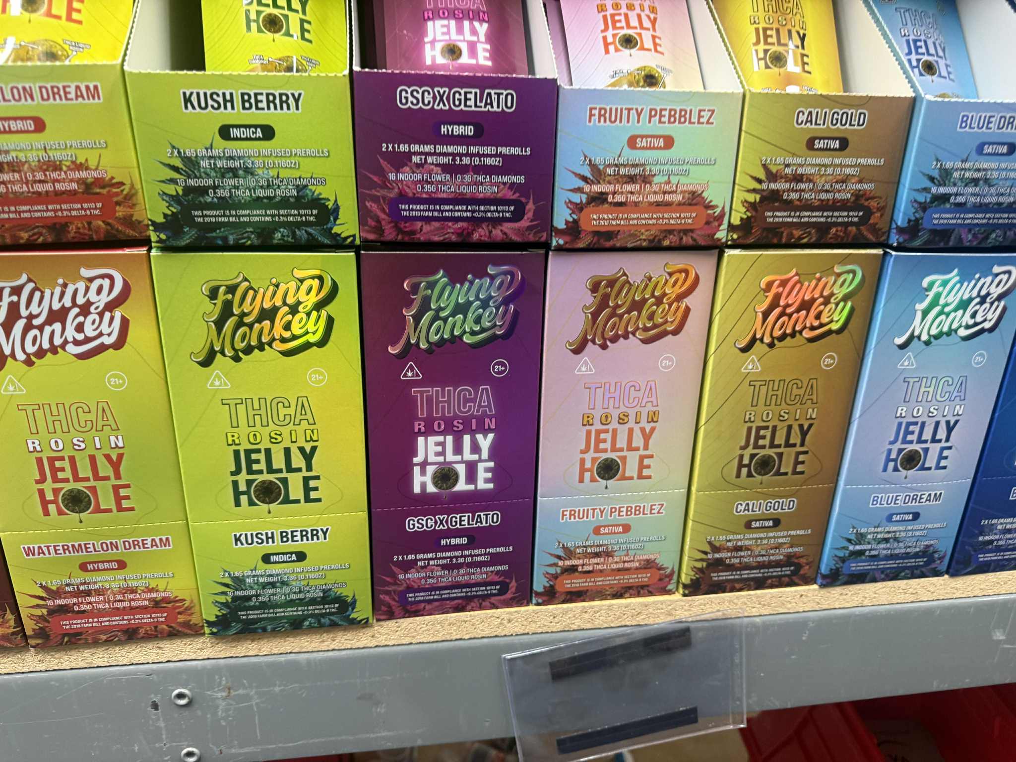 FLYING MONKEY THC-A ROSIN JELLY HOLE | 2 CT | 10 PK FLYING MONKEY THC-A ROSIN JELLY HOLE | 2 CT | 10 PK