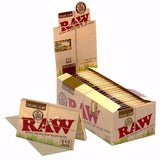 RAW ORGANIC HEMP PAPERS 1 1/2 SIZE | 25 CT