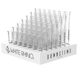 WHITE RHINO 19/14 GLASS DOWNSTEMS | 49CT