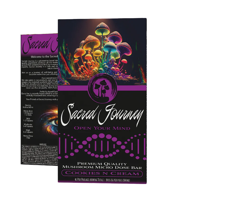 SACRED JOURNEY PREMIUM MICRO DOSE CHOCOLATE BAR | 4000MG