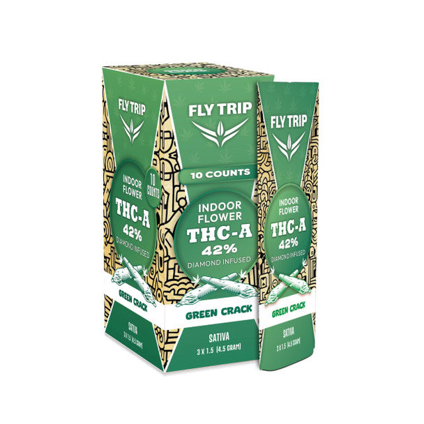 FLY TRIP THC-A DIAMOND INFUSED PRE-ROLLS | 2 CT