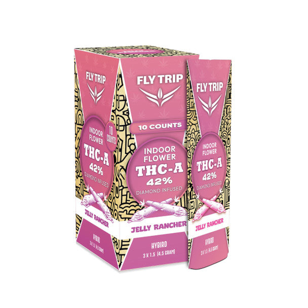 FLY TRIP THC-A DIAMOND INFUSED PRE-ROLLS | 2 CT
