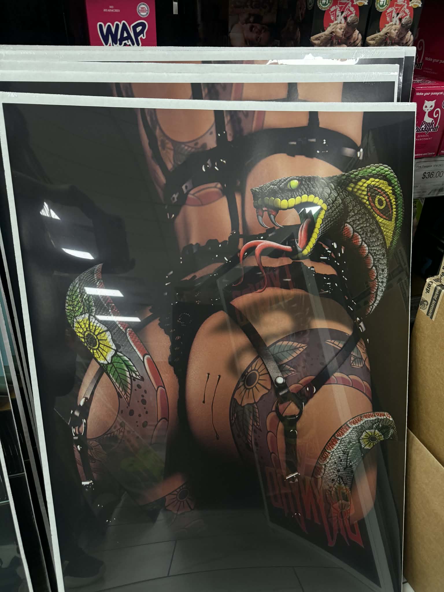 POSTERS WITH CARDBOARD BACK