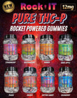 ROCK IT PURE THC-P 12MG GUMMIES | 40 CT