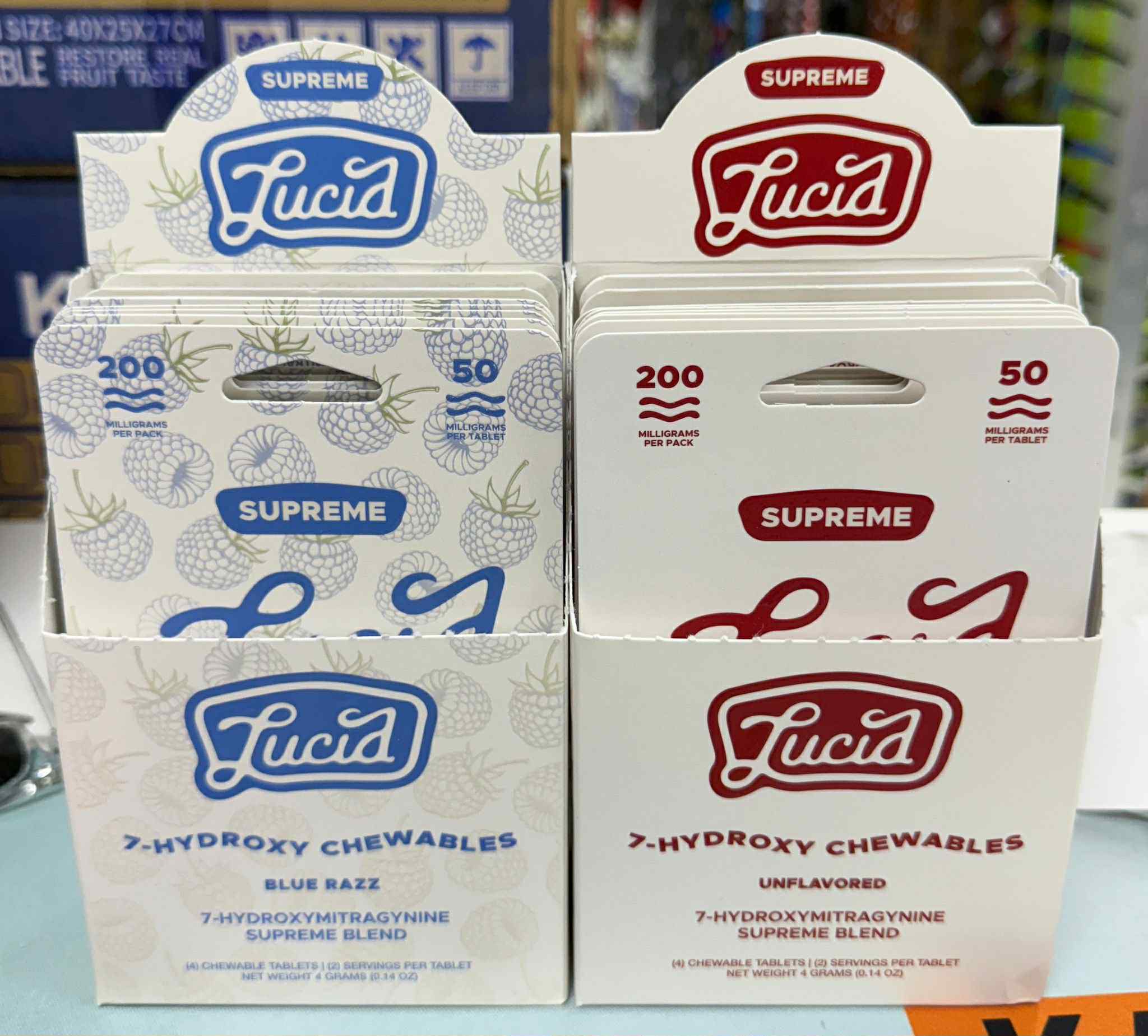 LUCID 7-HYDROXY 50MG SINGLES | 4 CT