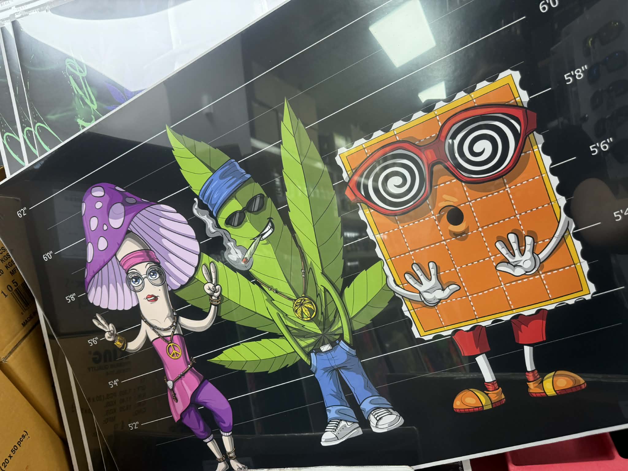 POSTERS WITH CARDBOARD BACK