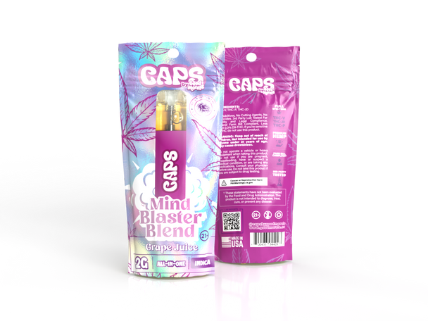 CAPS BY GOOD MORELS ALL IN 1 MIND BLASTER BLEND DISPOSABLE | 2G