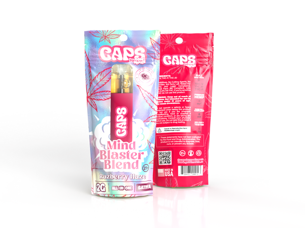 CAPS BY GOOD MORELS ALL IN 1 MIND BLASTER BLEND DISPOSABLE | 2G