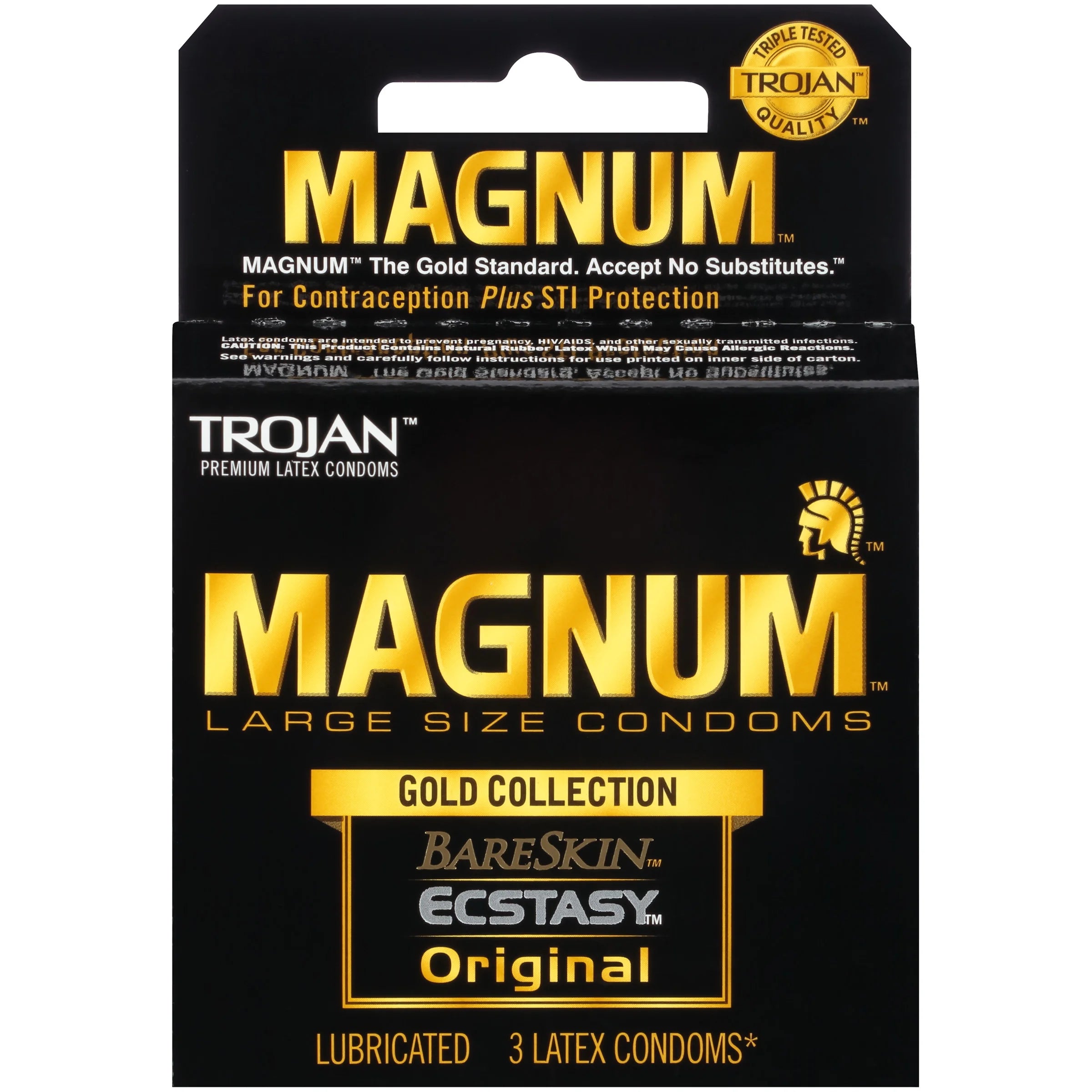 MAGNUM GOLD COLLECTION CONDOM | 3CT | 6PK