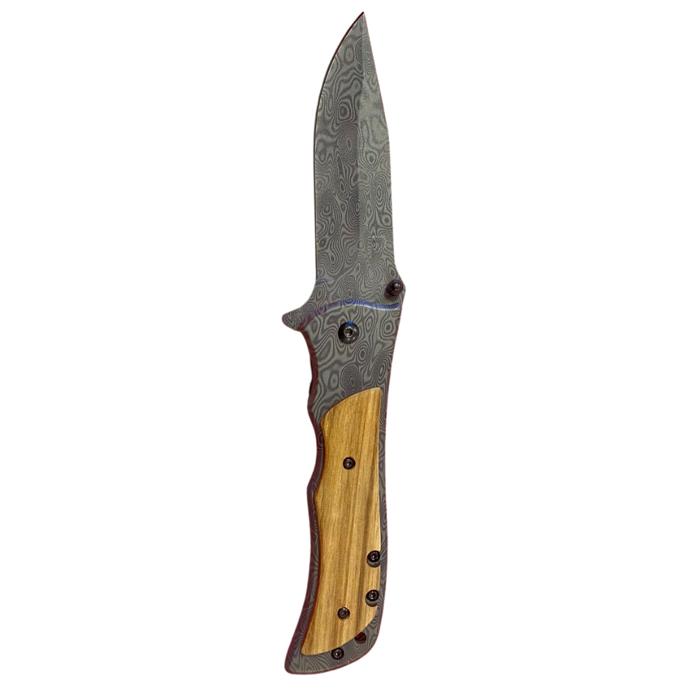 ZEBRA WOOD HANDLE KNIFE KS3868