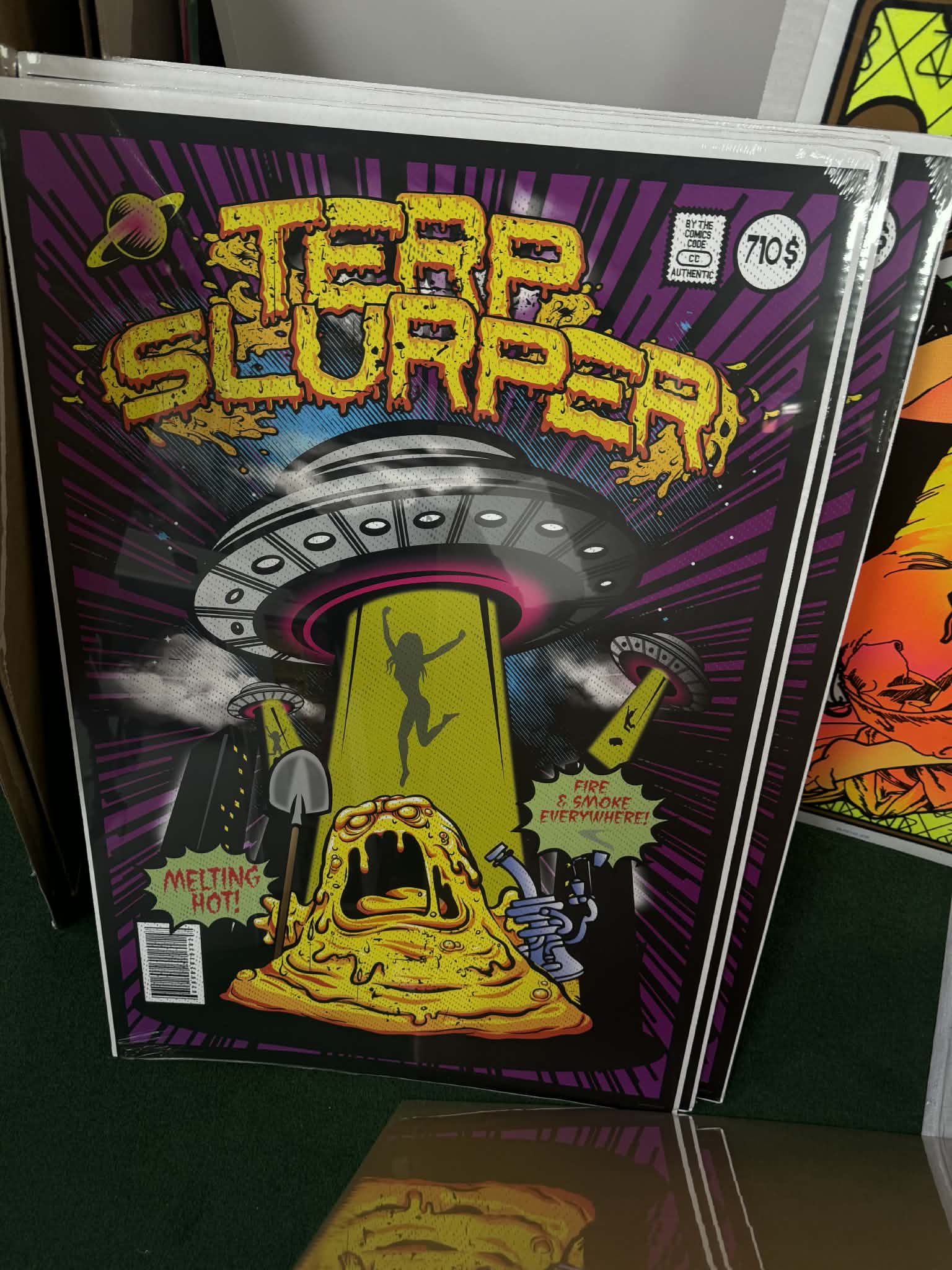 POSTERS WITH CARDBOARD BACK