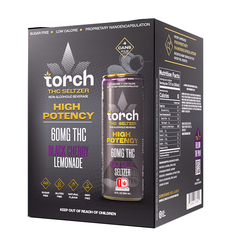 TORCH HIGH POTENCY D9 SELTZER 4 PACK