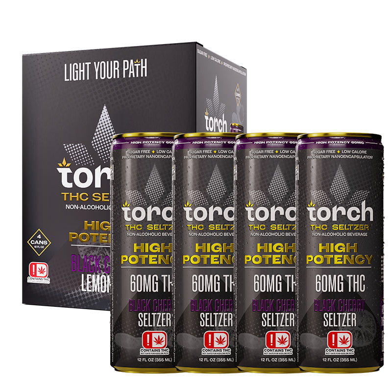 TORCH HIGH POTENCY D9 SELTZER 4 PACK
