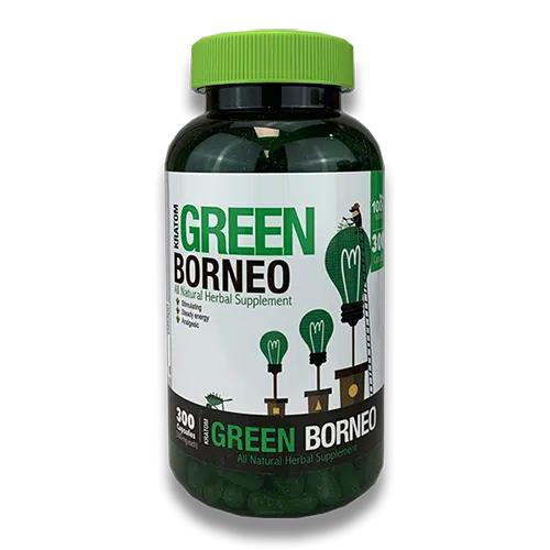 GREEN BORNEO BUMBLE BEE KRATOM | 300 CAPSULES