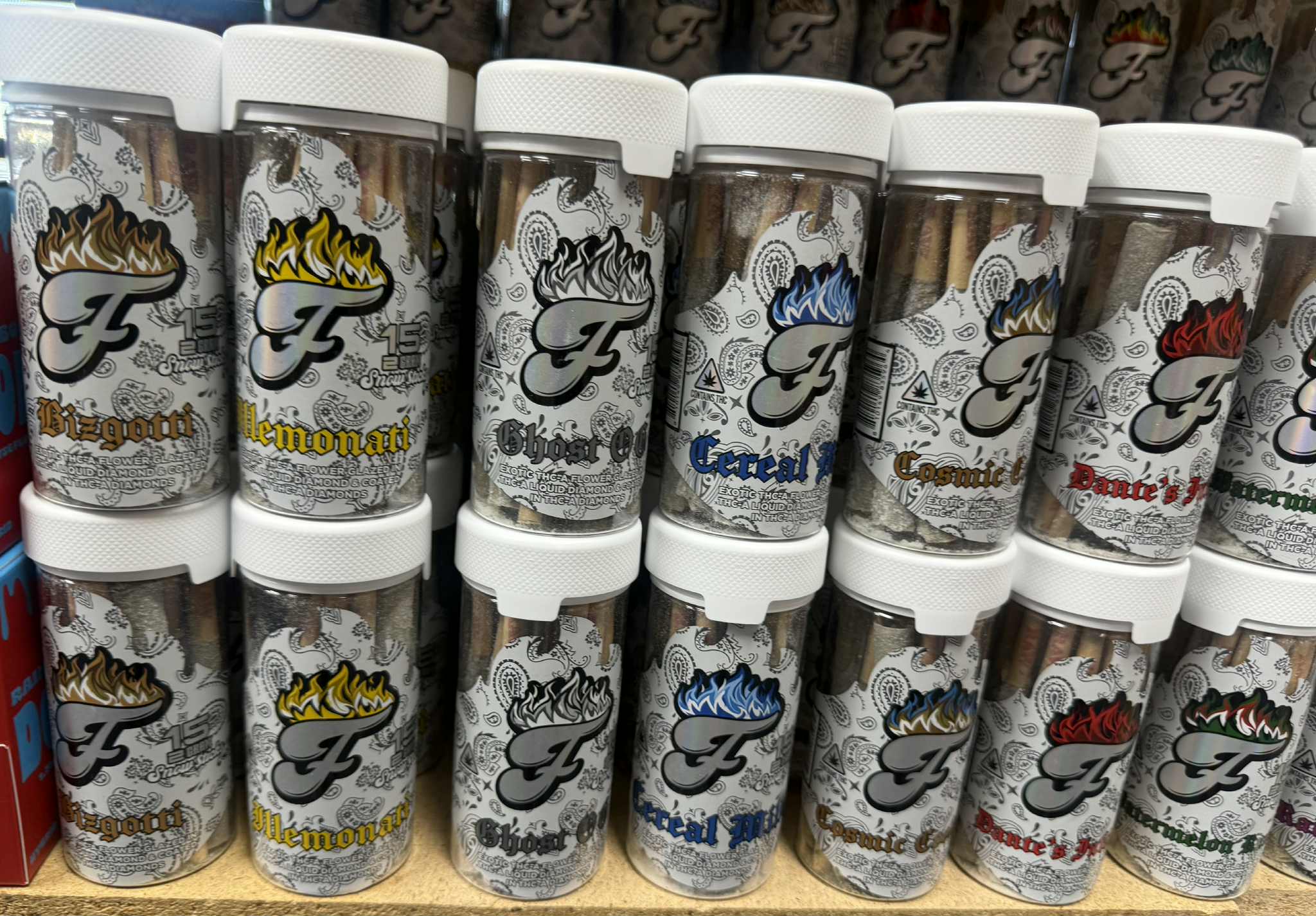 FUEGO SNOW STIX DIAMOND DUSTED PRE-ROLLS | 15 CT