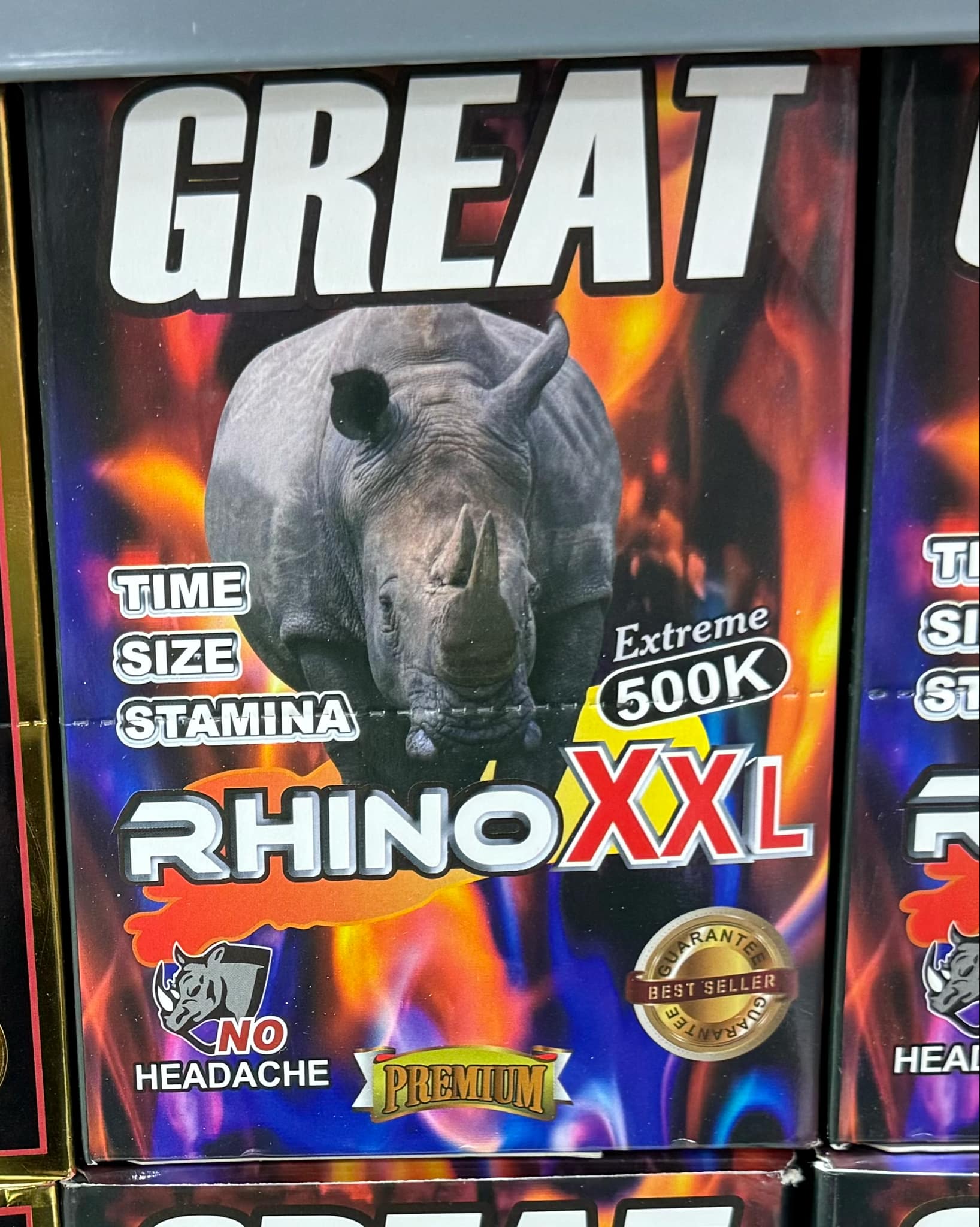 GREAT RHINO XXL MALE ENHANCEMENT | 24 CT