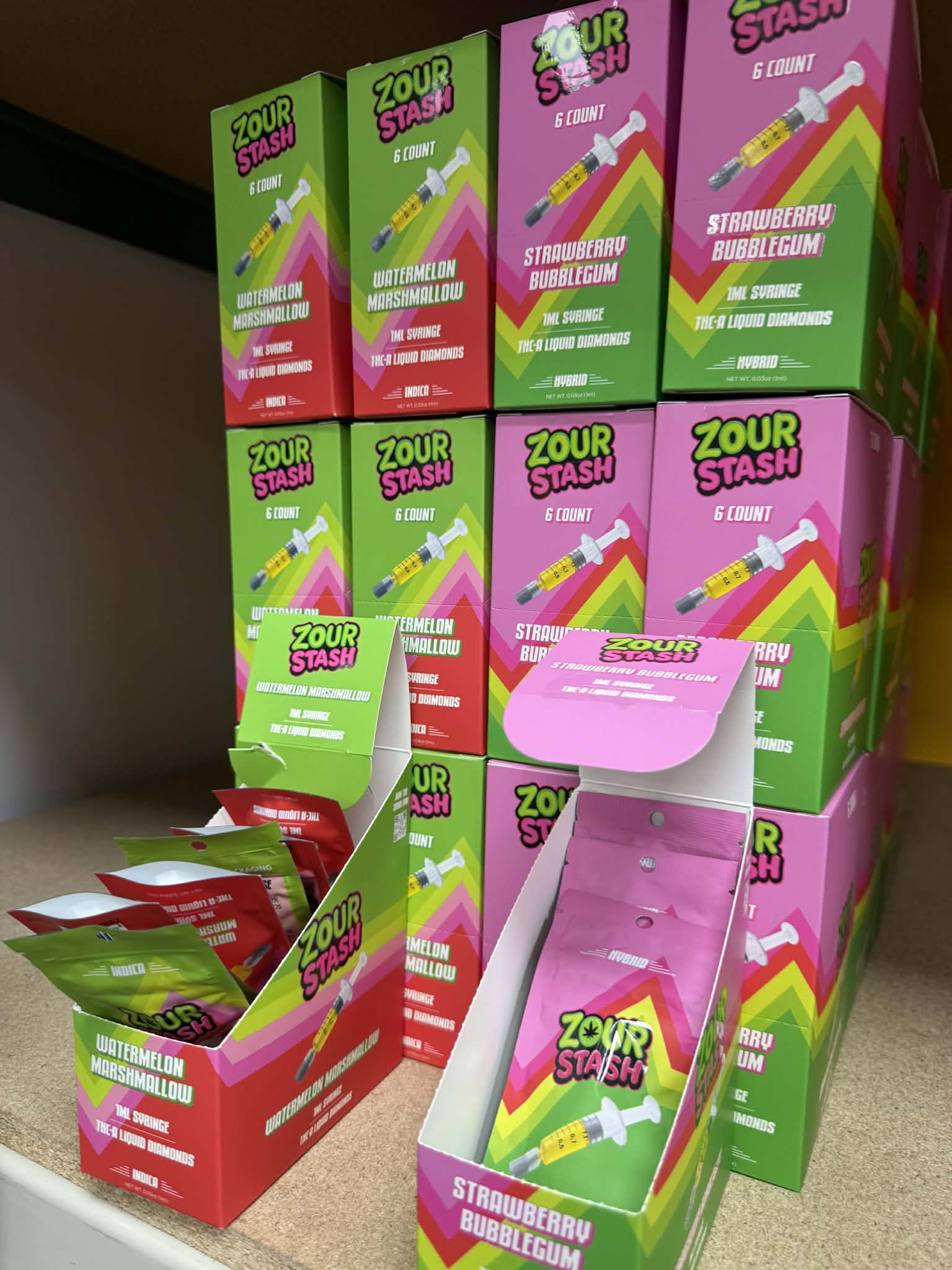 ZOUR STASH 1ML THC-A SYRINGE | 6 CT