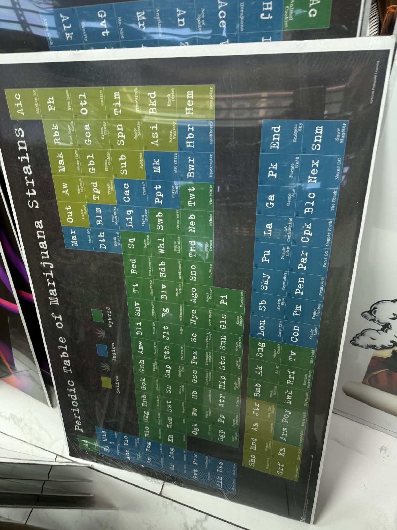 POSTERS WITH CARDBOARD BACK