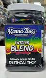 KANNA BOSS TWISTED BLEND 500MG SOUR BELTS | 30CT