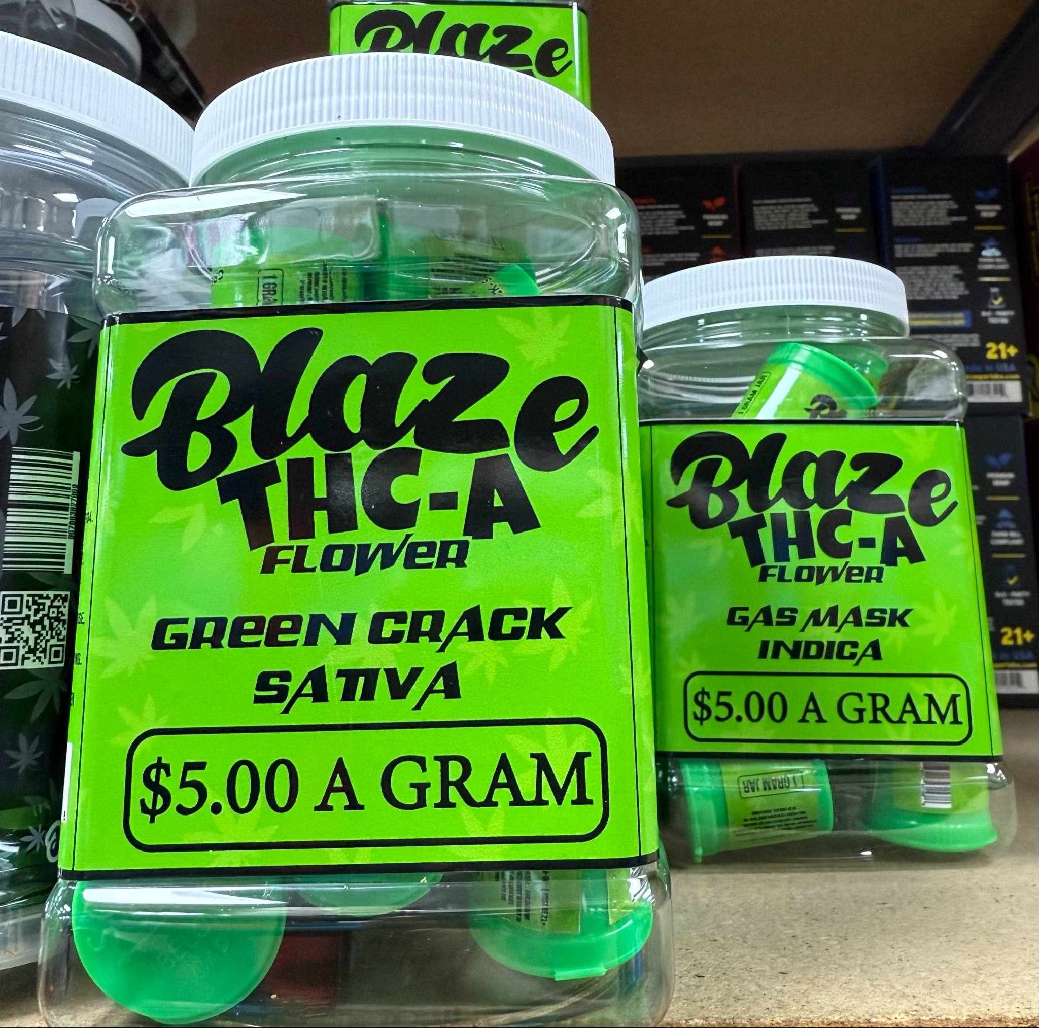 BLAZE $5 PRE-PRICED FLOWER | 1G
