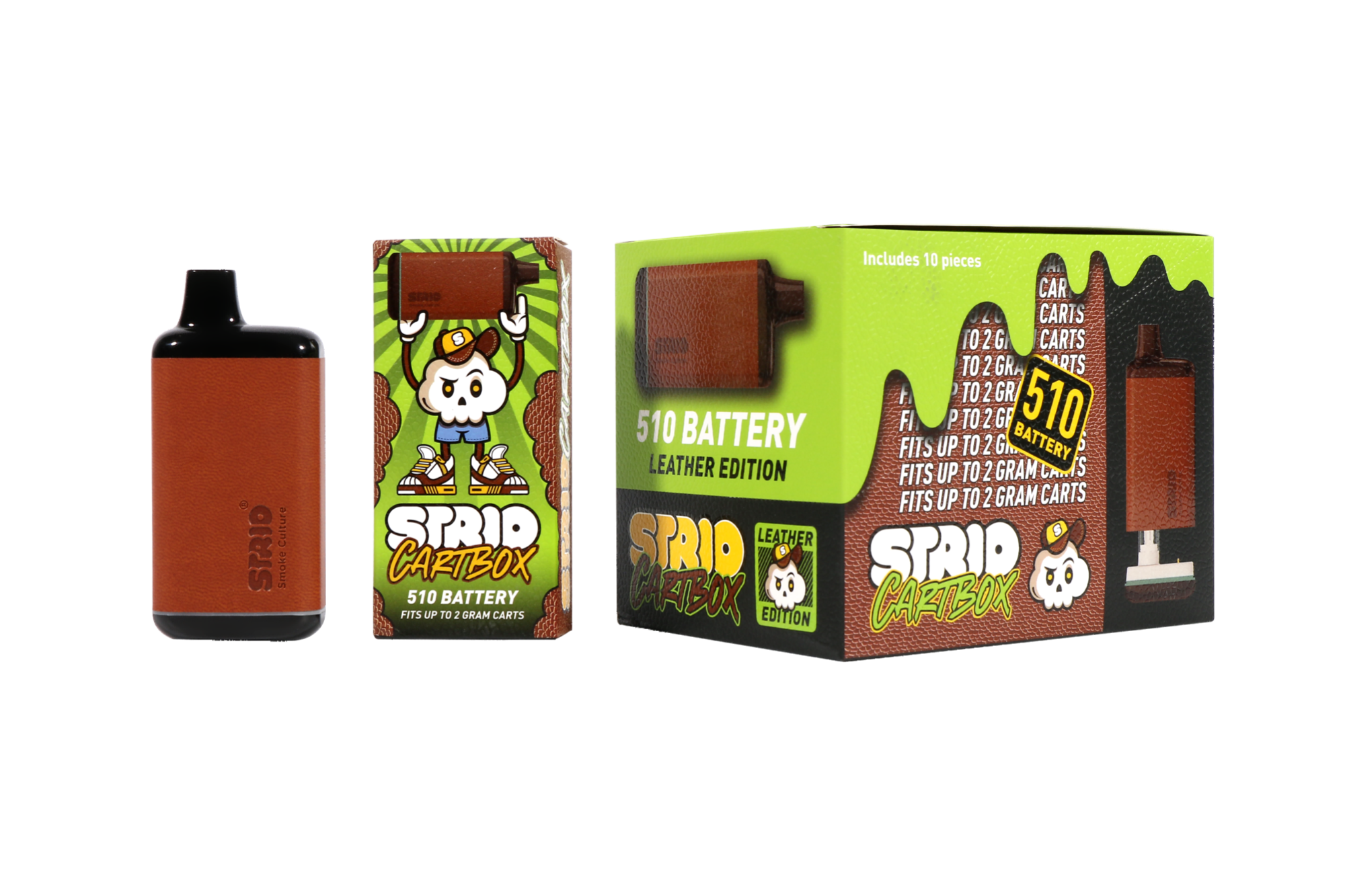 STRIO CARTBOX LEATHER EDITION 510 BATTERY