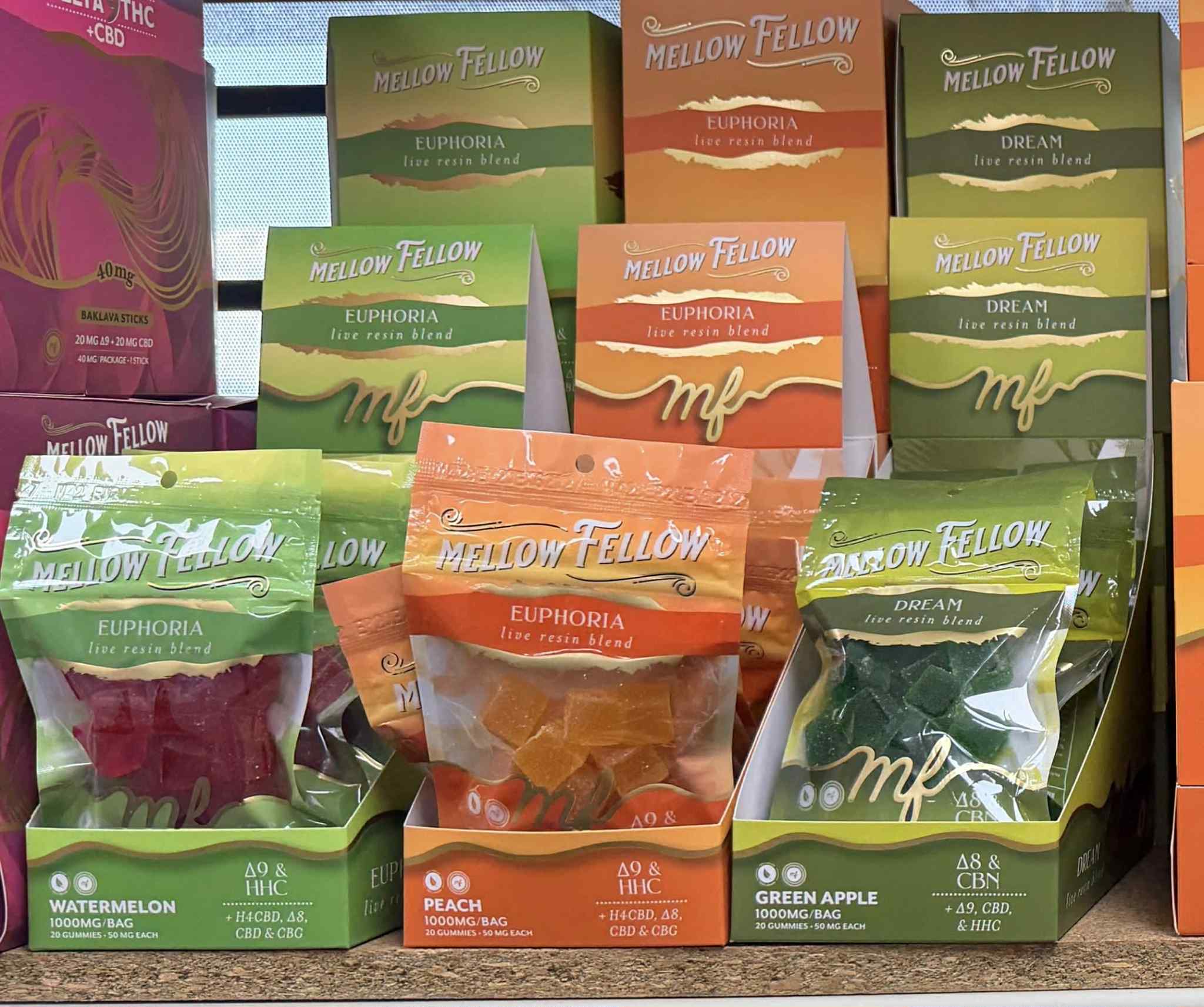 MELLOW FELLOW LIVE RESIN M-FUSION 1000MG GUMMIES | 20 CT