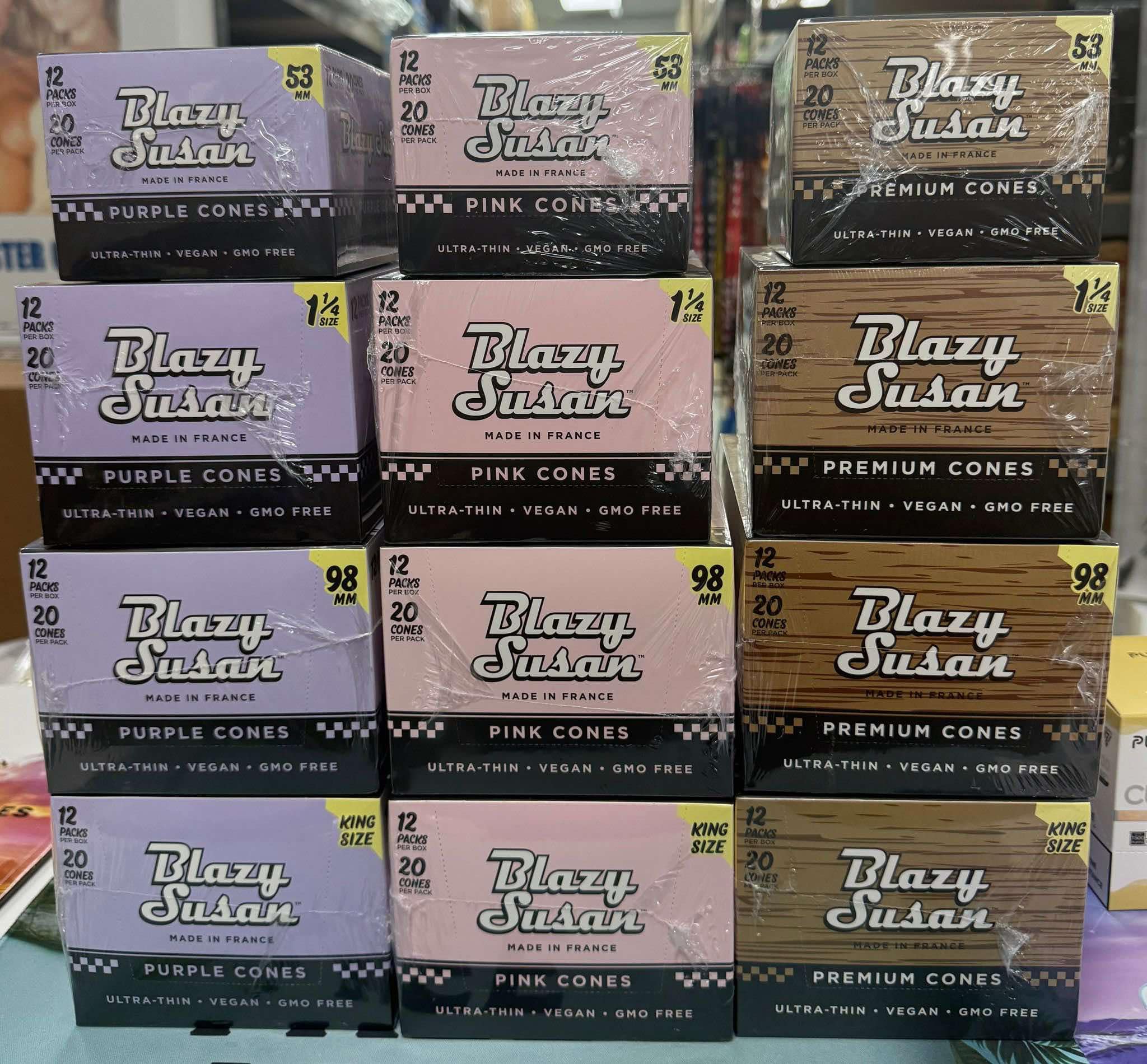 BLAZY SUSAN CONES | 20 CT