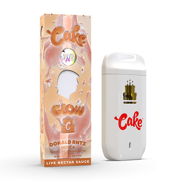 CAKE 3D GLOW DISPOSABLE THC-A LIVE NECTAR SAUCE