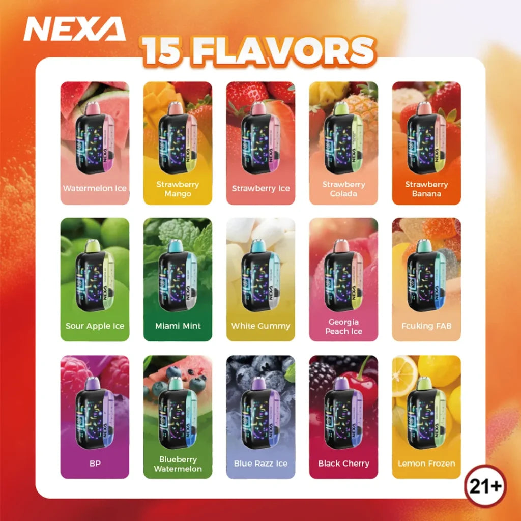 NEXA ULTRA 50K PUFFS DISPOSABLE VAPE (TEXAS SB2024 COMPLIANT) | 5 CT