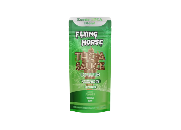 FLYING HORSE THC-A SAUCE PRE-ROLLS | 3 CT | 10PK