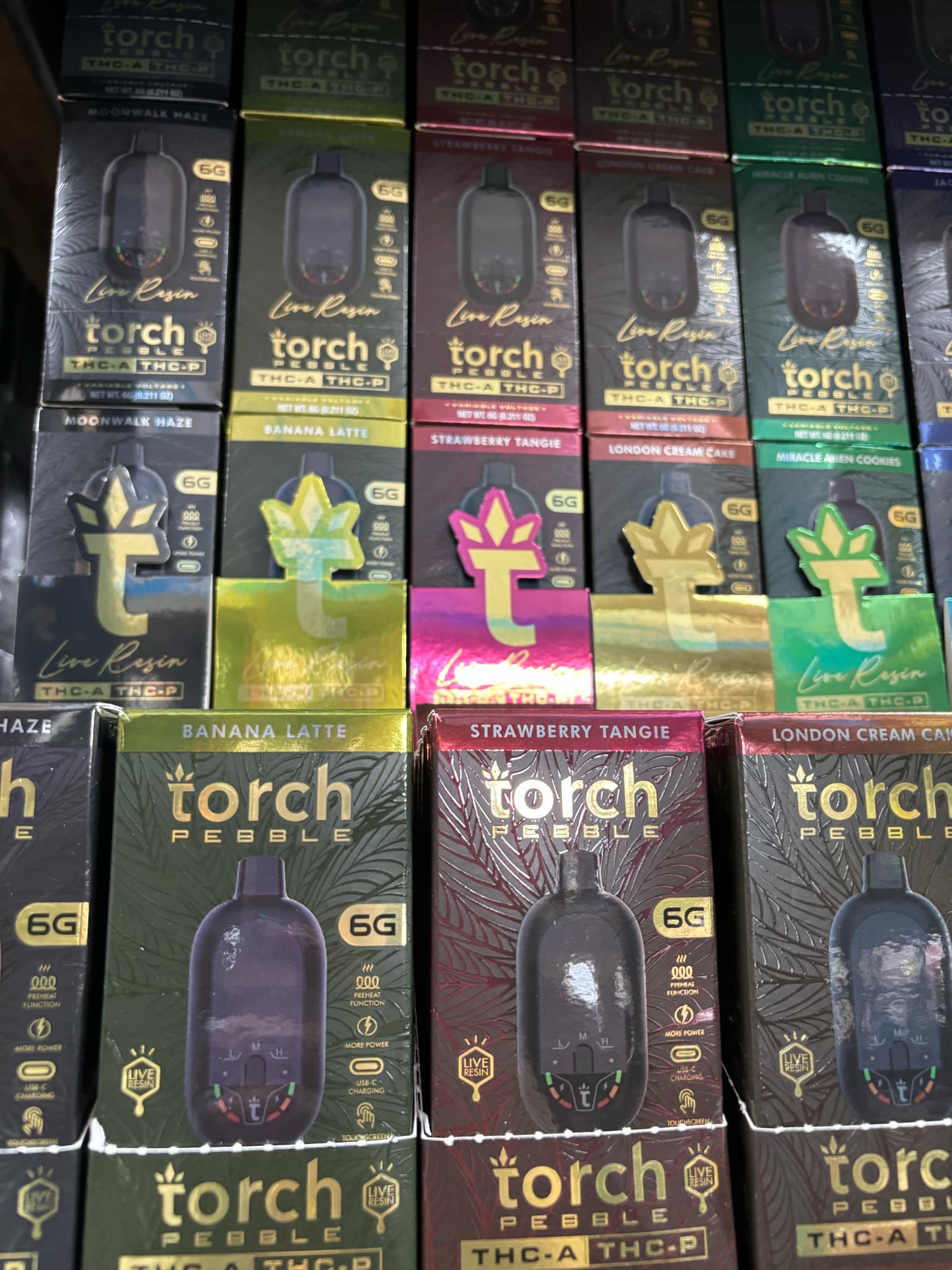 TORCH PEBBLE 6GRAM DISPOSABLE VAPE