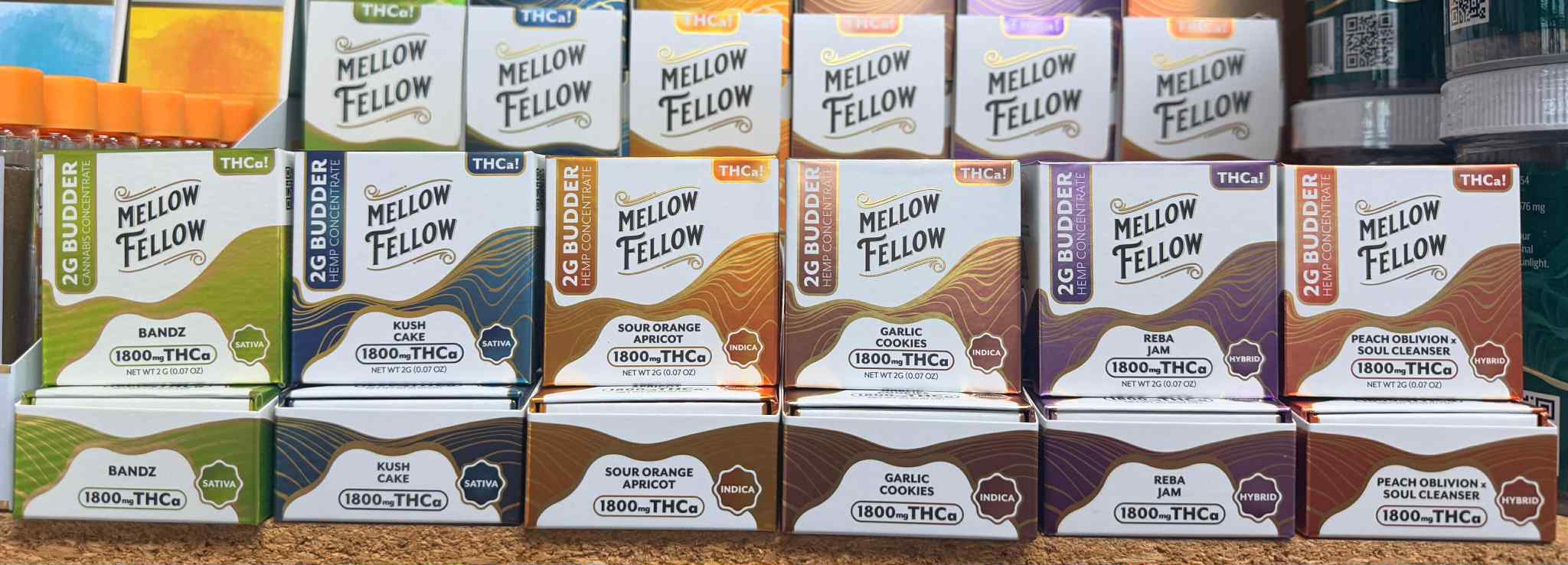 MELLOW FELLOW BUDDER DABS | 1800MG THCA | 2G