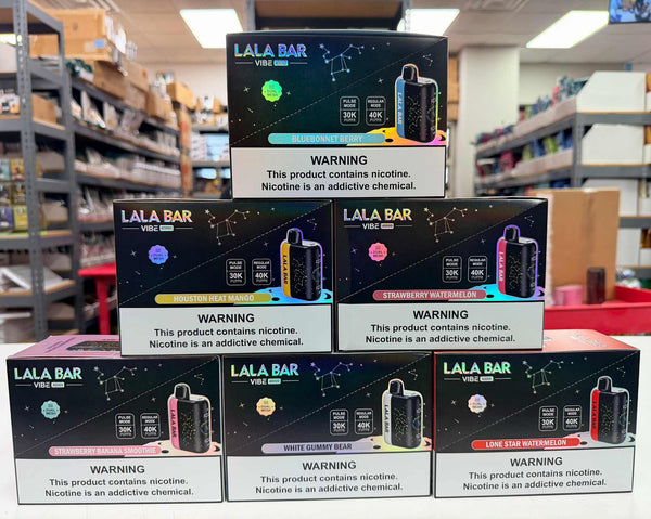 LALA BAR VIBE 40,000 PUFFS DISPOSABLE VAPE | 5 CT (TEXASSB2024COMPLIAN EAZY WHOLESALE LALA BAR VIBE 40,000 PUFFS DISPOSABLE VAPE | 5 CT (TEXASSB2024COMPLIAN EAZY WHOLESALE