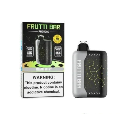 FRUTTI BAR FB25000 PUFFS DISPOSABLE VAPE 5 PACK