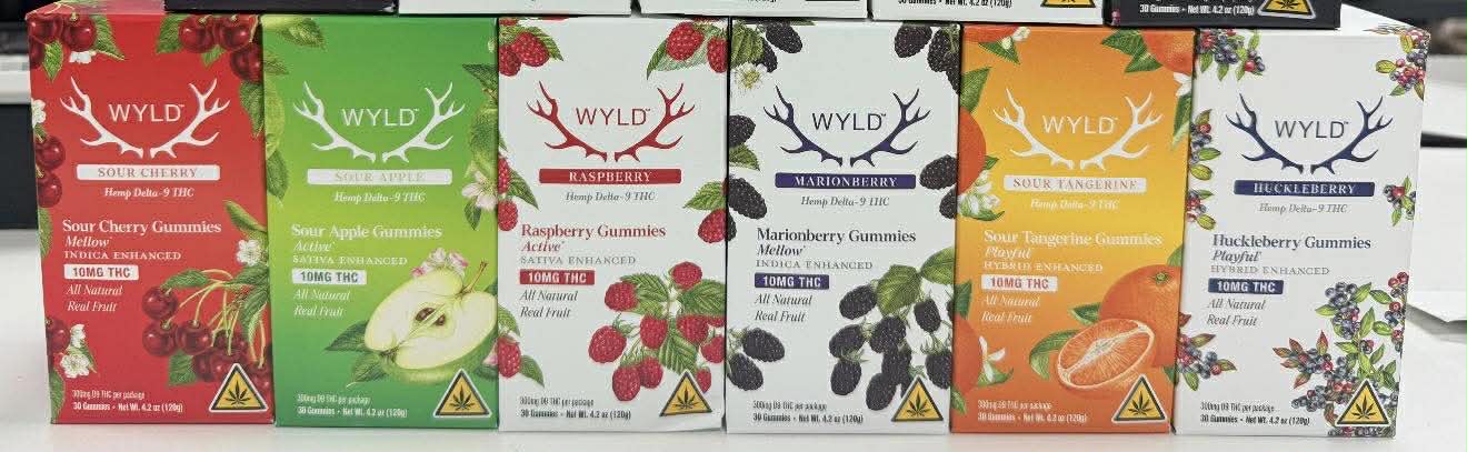 WYLD HEMP THC GUMMIES | 30 COUNT