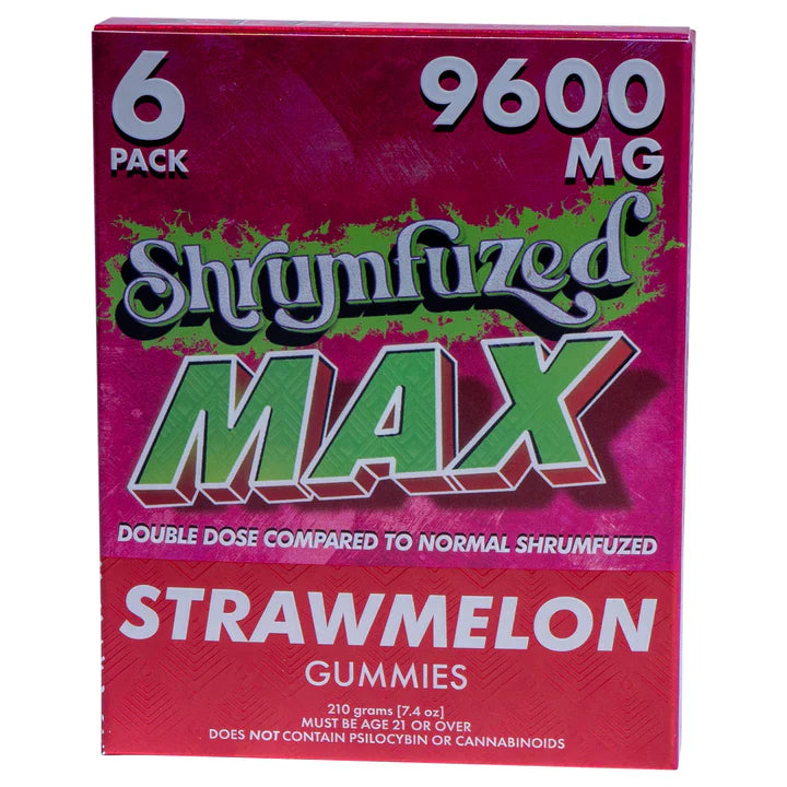 SHRUMFUZED MAX GUMMIES 9600MG | 6 CT