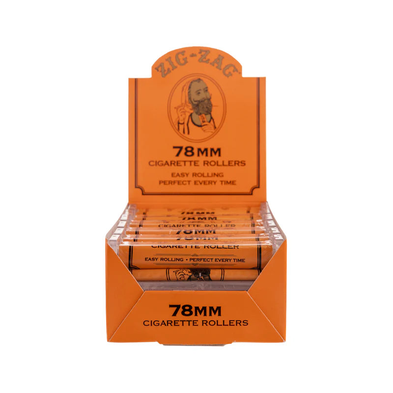 ZIG ZAG 78MM CIGARETTE ROLLERS ORANGE BOX | 12PACK