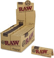 RAW | CLASSIC CONNOISSEUR PAPERS 1 1/4 SIZE + PRE-ROLLED TIPS | 24 PK