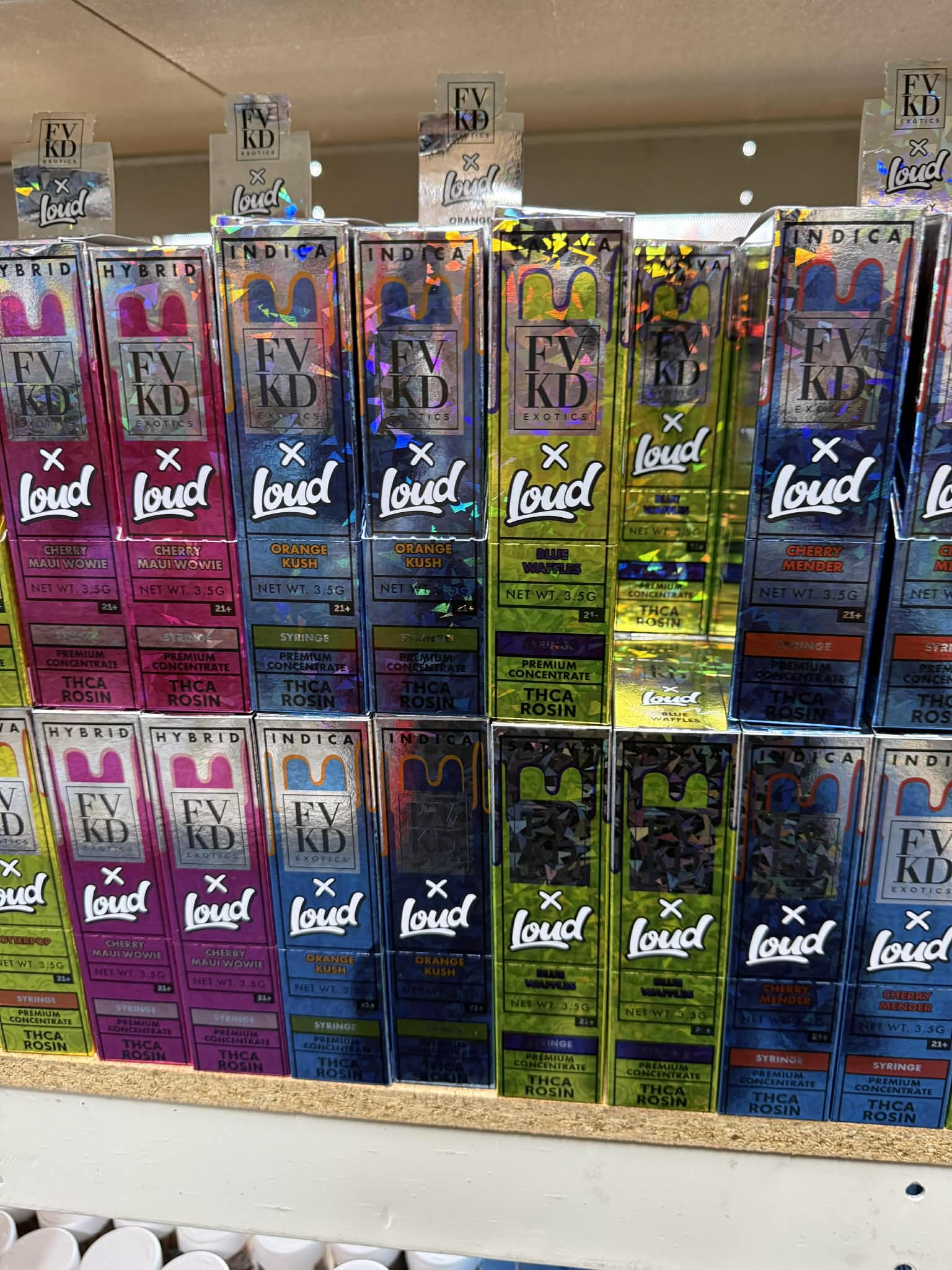 FVKD X LOUD THCA 3.5 SYRINGE