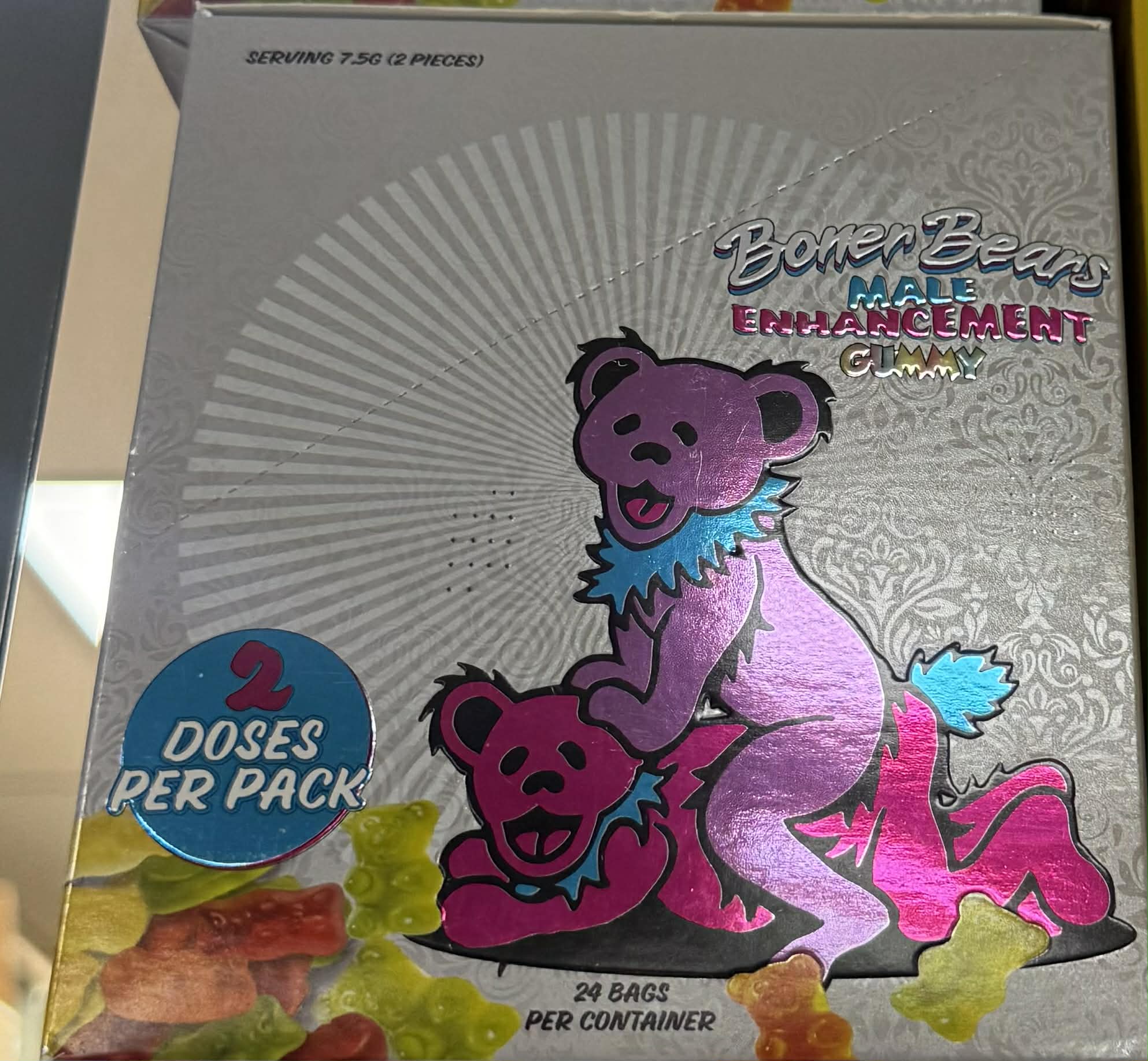 BONER BEARS MALE ENHANCEMENT GUMMY BOX | 24 CT