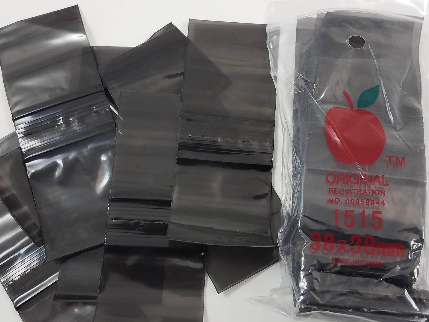 APPLE BAGS 5/8" X 5/8" 1000 COUNT