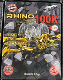 RHINO 100K 3D DOUBLE MALE ENHANCEMENT | 24 CT