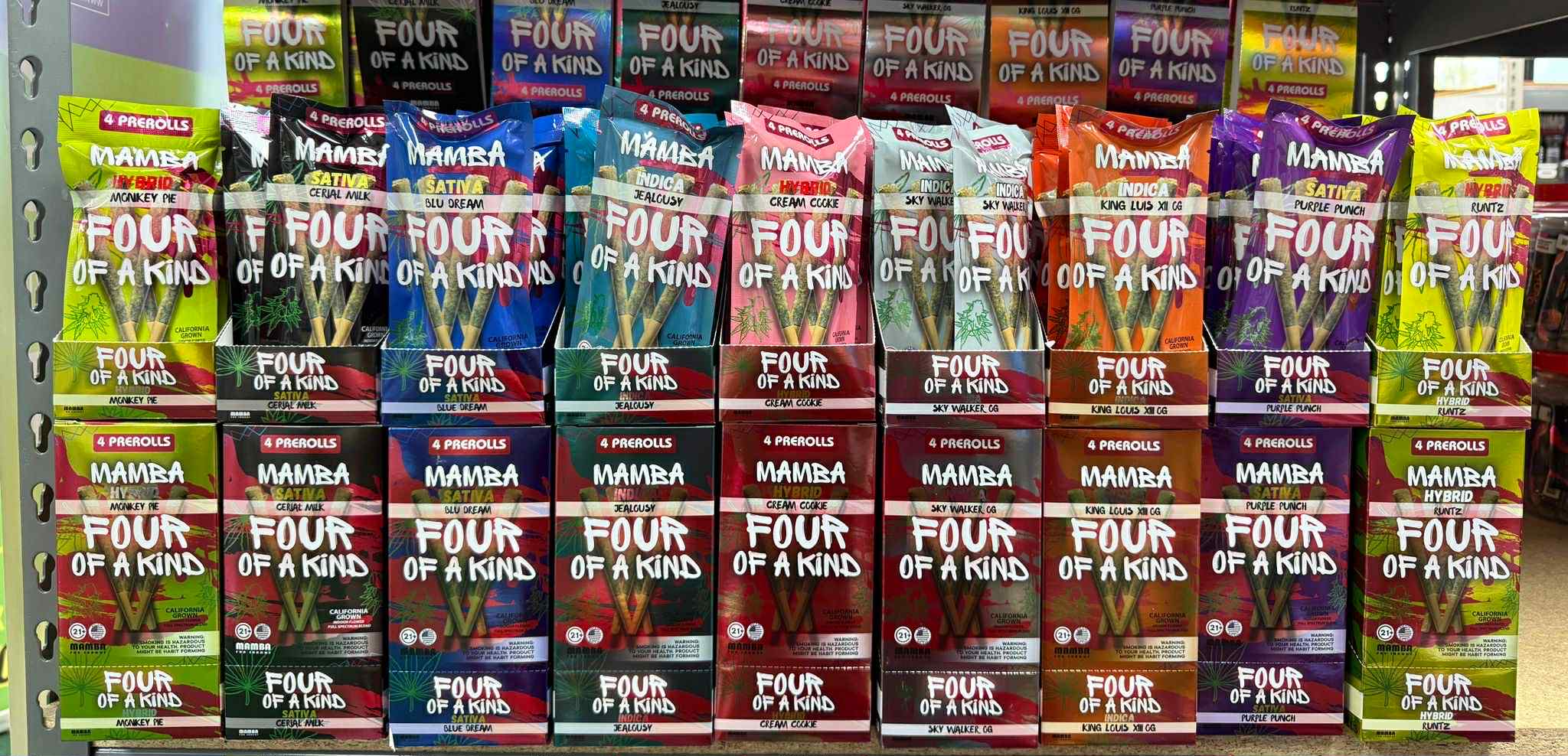 MAMBA FOUR OF A KIND PRE-ROLLS | 4 CT | 10PK