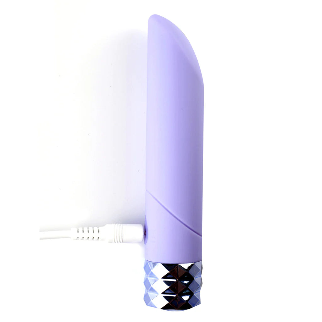 ANGEL CRYSTAL GEMS USB RECHARGABLE 25-FUNCTION BULLET VIBRATOR