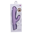 AYLA LIQUID SILICONE RECHARGABLE DUAL MOTOR THRUSTING RABBIT