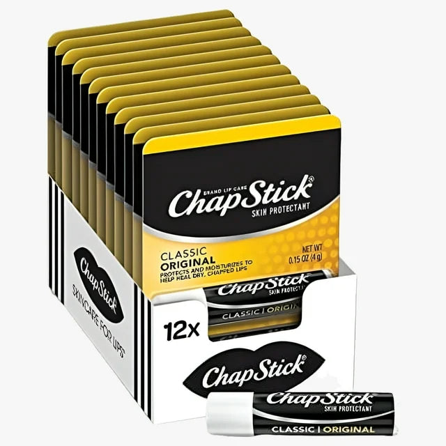 CHAPSTICK LIP BALM TUBE | 12 CT