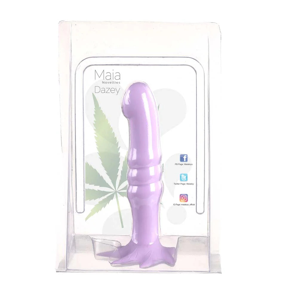 DAZEY CANNABIS LEAF DONG PURPLE 420 SERIES